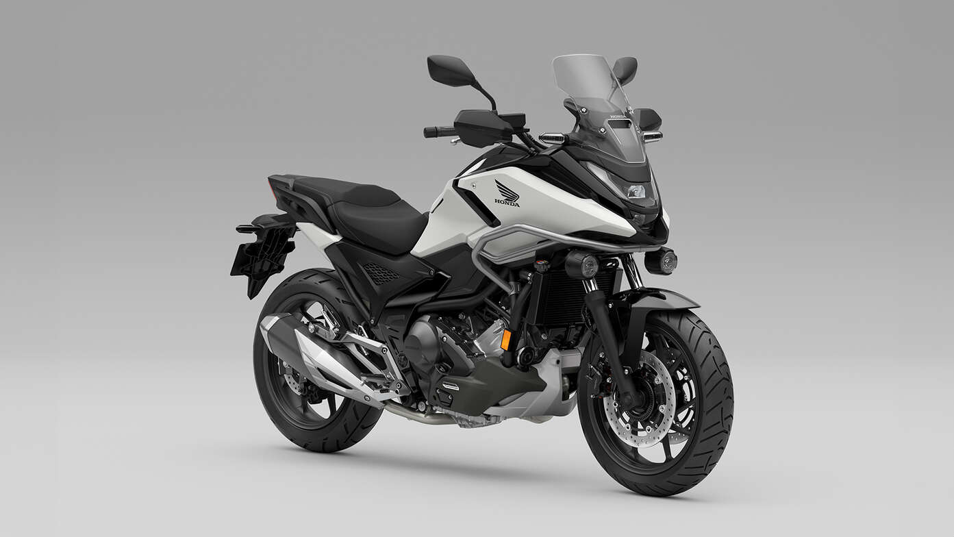 Honda NC750X motorfiets Adventure Pack.