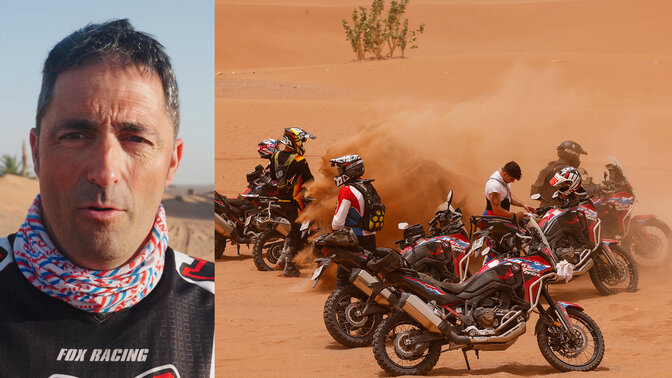 Oscar Salguero – Honda Adventure Roads-rijder